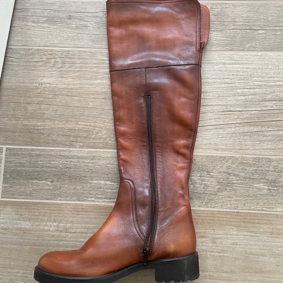NWOT SESTO MEUCCI Italian Leather Tall Riding Boots - Picture 2 of 7